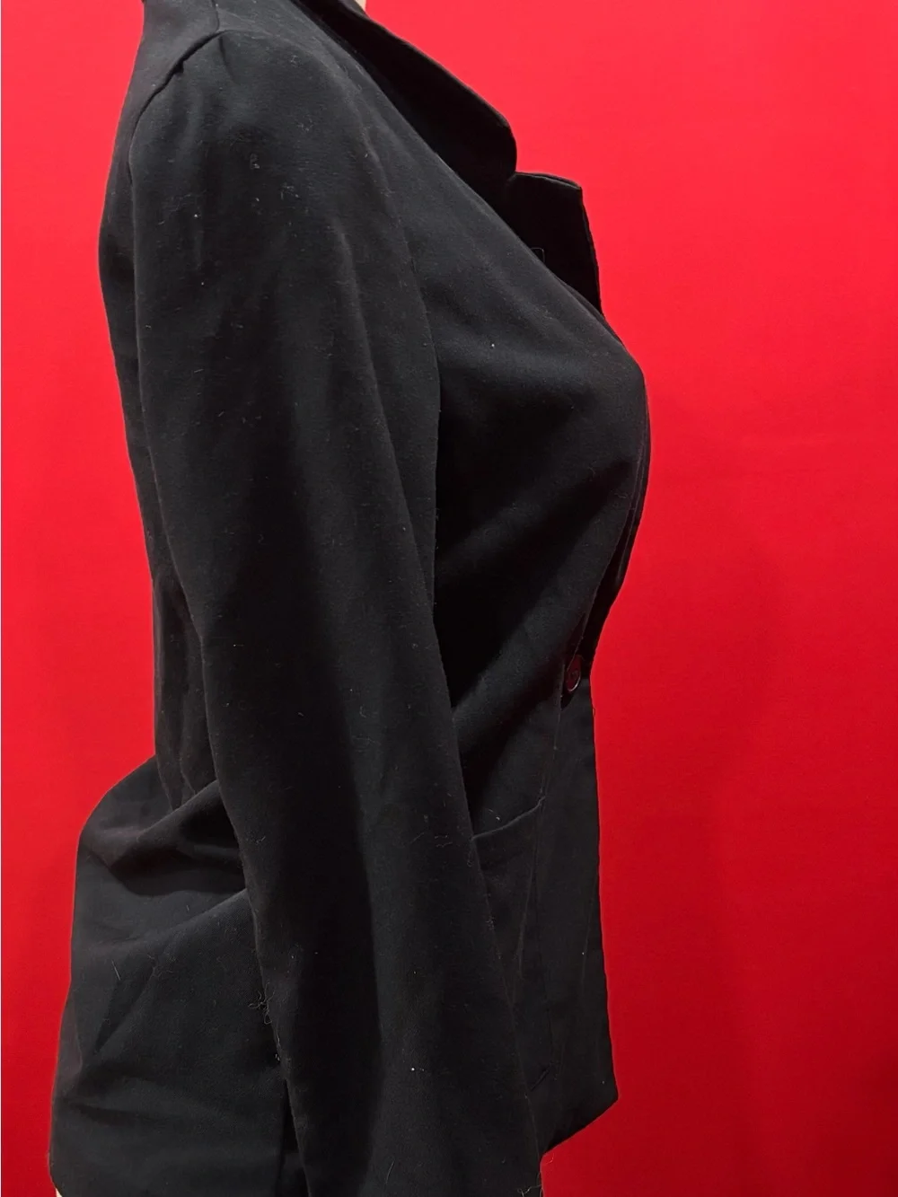 Divided Black Single-Button Blazer Jacket